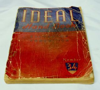 Ideal 1942 Hand Book No.  34 Second Edition - Reloading Ammunition