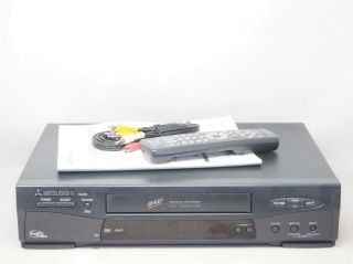 Mitsubishi Hs - U576 Vcr Vhs Player/recorder Great