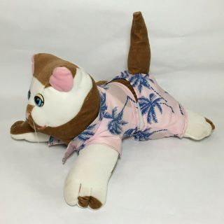 Vintage 1985 Pound Purries Cat Tonka 14 " W/ Outfit 1986 Pound Puppies
