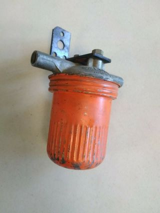 Vintage Fram Corp.  R1 Racing Fuel Filter Canister Pat.  Pend.