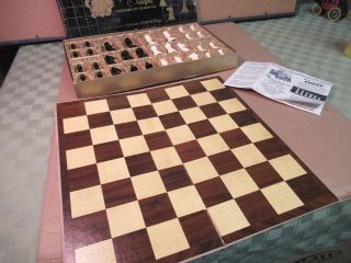 Staunton Gallant Knight Chess Set Vintage 3 1/4 