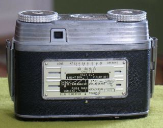 Vintage 1950 Kodak Signet 35 Rangefinder 35mm Camera with Leather Case 4