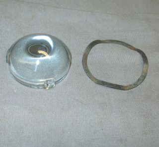 Vintage Singer Sewing Machine Glass Lens Cat - S - 1 Round Light 66 99 128