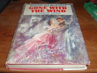 Gone With The Wind By Margaret Mitchell Motion Picture Edition With Dj 1940
