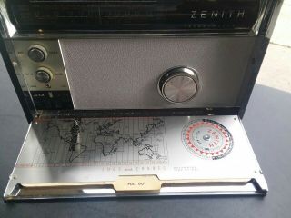 Zenith Transoceanic Royal 3000 Multiband All Transistor Radio & Log Book 2