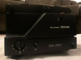 Bell & Howell 10ms Dual Eight 8mm Projector Unit Only No Cord.