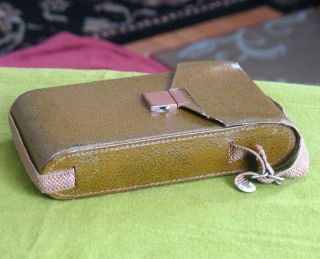 Vintage No.  1 Pocket Kodak Junior Brown Carrying Case 1929 - 1932 (no Camera)