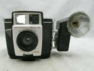 Kodak Brownie Twin 20 620 Film Camera With Flash