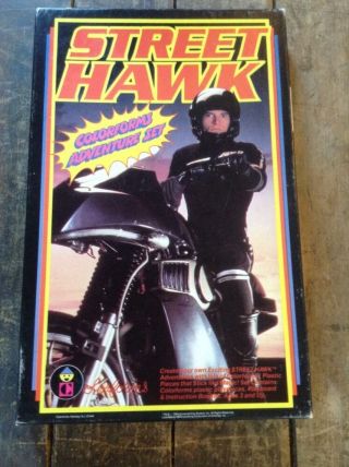 Vintage: Street Hawk / Colorforms Adventure Set (1984) Complete Box