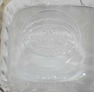 1932 Anchor Hocking Vintage Design Glass Dish Container With Lid 4