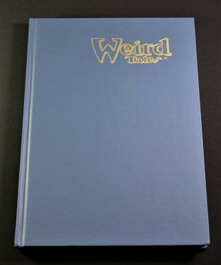 Signed Limited Edition Of Weird Tales,  Summer 1990 Hardcover Vintage Horror