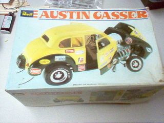1972 Revell 1/25 Scale Model Austin Gasser Open Item Vintage