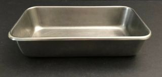 Vtg Stainless Steel Ware 8295 2 Qt.  9 X 5 X 2 Loaf Bread Oven Baking Cake Pan