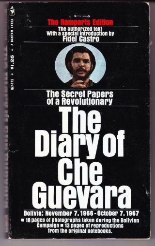 The Diary Of Che Guevara The Ramparts Edition By Che Guevara