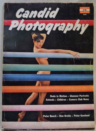 Candid Photography Handbook A Fawcett How To Book 369 Vintage 1958