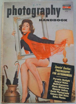 Photography Handbook A Fawcett How To Book 374 Vintage 1958
