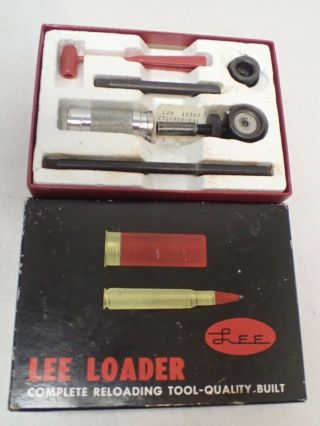 Vintage Lee Loader Kit For 9mm Luger With Instructions