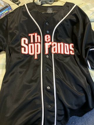 The Sopranos Baseball Jersey (vintage) Hbo Size Large