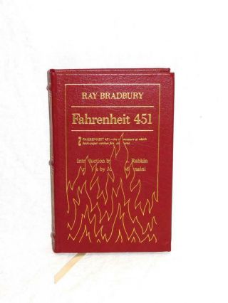 Ray Bradbury Fahrenheit 451 Easton Press Leather Book Science Fiction Series 91