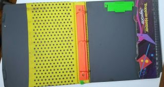 Vintage Mead Trapper Keeper Notebook Designer Series 1988 29100 Geo Design 3