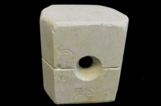 Vintage Duncan DM 1372 Ceramic Mold Plain Sided Soft Soap 4