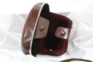 VINTAGE Hard Brown Leather KODAK RETINA REFLEX III Camera Case 67145 3