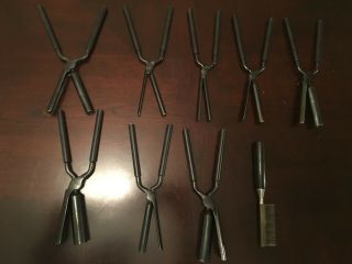 Vintage Kizure Hair Styling Curling Iron Black,  Curling Irons (set Of 9)