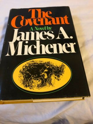 The Covenant By James A.  Michener (1980,  Hardcover) - 1st Edition