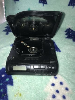Sony D - 180k Car Discman Portable Compact Disc Cd Player Vintage