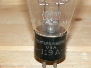 1 Western Electric 119A Tube (Ballast) 2