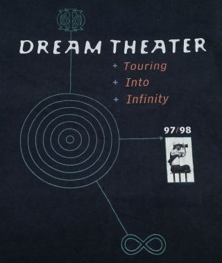 Vintage Dream Theatre Tour T Shirt Men 