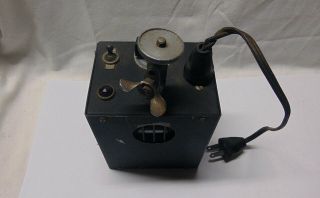 Vintage Antique Camera Movable Adjustable Light Or Flash ? With Plug In Socket 2