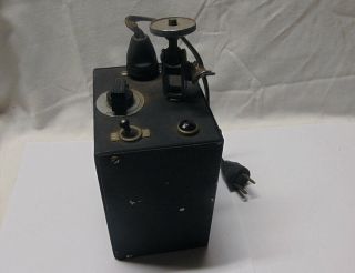 Vintage Antique Camera Movable Adjustable Light Or Flash ? With Plug In Socket 3