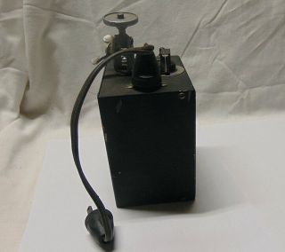 Vintage Antique Camera Movable Adjustable Light Or Flash ? With Plug In Socket 5
