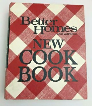 Vtg Better Homes And Gardens Cook Book 1968 5 Ring Binder