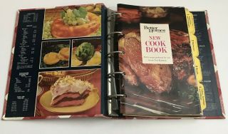 Vtg Better Homes and Gardens Cook Book 1968 5 Ring Binder 2