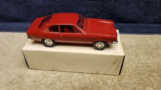 Vintage 1977 Chevrolet Vega Dealer Promo In Medium Red Nos