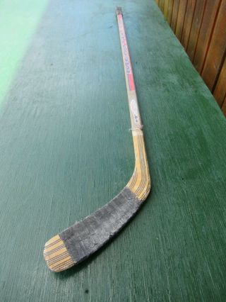 Vintage Wooden 56 " Long Hockey Stick Montreal