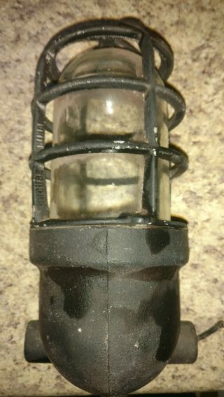 Crouse - Hinds Vintage Explosion Proof Light
