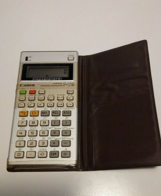 Canon Vintage Statistical Scientific Calculator F - 73 A2