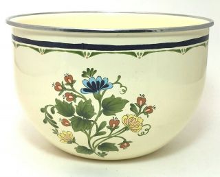 Vintage Kobe Retro Mixing Bowl - Porcelain on Steel Made for JC Penney 5