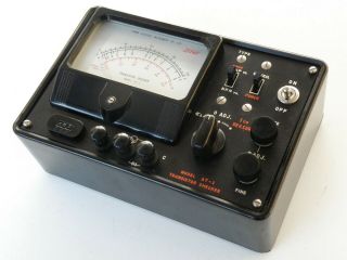 1960s VINTAGE SANWA AT - 1 TRANSISTOR CHECKER/TESTER IN PACKING,  NO LEADS, 3