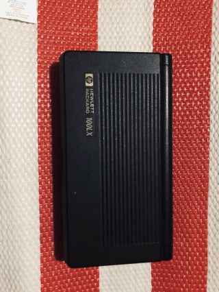 Hewlett Packard 100lx Palmtop Pc/1mb Ram W/ Booklet Turns On/off