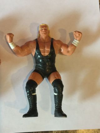 Vintage 1990 Galoob WWF WWE Wrestlers Rid Flair And Sid Vicious Action Figures 3