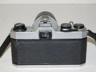 Vtg Asahi Pentax K1000 35mm SLR Film Camera Body JC Penney Optic 5.  5 80 - 200 Lens 3