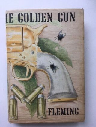 The Man With The Golden Gun By Ian Fleming 1965 First Edition - Vgc,