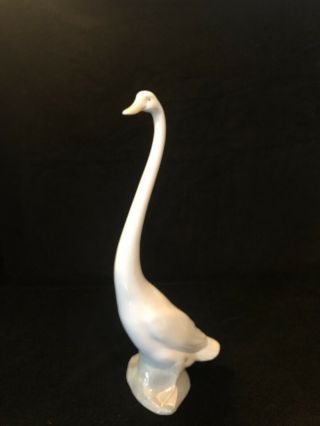 Vintage Nao Lladro Daisa Elongated Neck Swan Goose Duck Figurine Spain Tall