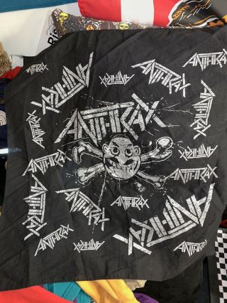 Vintage Anthrax Bandana