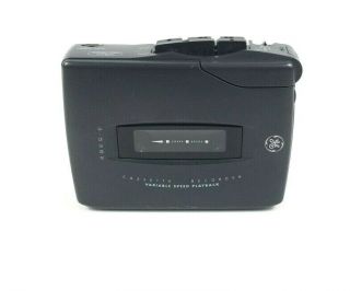 Vintage Ge 3 - 5362a Standard Cassette Player Recorder