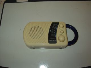 Vintage Optimus 12 - 605 Am/fm Shower Radio